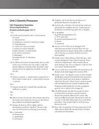 F ancient people were able to see the planets mercury, venus, mars, jupiter, and saturn (not uranus). Answer Key Unit 2 Genetic Processes Unit Preparation Questions