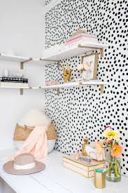 Black And White Accent Wall Dots Irregular Dots Dorm Room Decor Bedroom Decor Accent Wall Bedroom