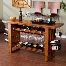 Distinctive italian demilune wine tasting table or console table made in the baroque taste. Wine Console Table Rustic Wine Cabinet Wine Rack Furniture Wooden Kitchen Storage
