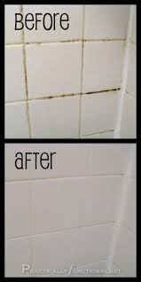 How To Clean Grout With A Homemade Grout Cleaner The Simple Recipe Is Just Baking Soda And Blea Homemade Grout Cleaner Cleaning Hacks Bathroom Cleaning Hacks