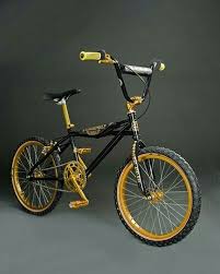 Black N Gold Quad Vintage Bmx Bikes Bmx Bikes Bmx Bicycle