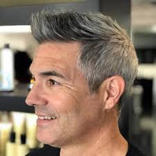 Image result for short hair haircuts men over 50