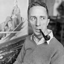 Norman Rockwell And Mary Barstow by Bettmann