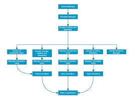 hotel sales and marketing organization chart sales