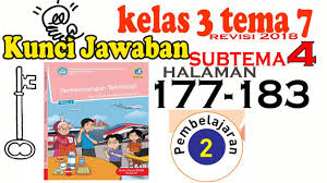 Kunci jawaban tematik kelas 3 tema 7 halaman 176. Kunci Kelas 3 Tema 7 Subtema 4 Pembelajaran 1 Halaman 169 Sampai 176 Rev 2018 Youtube