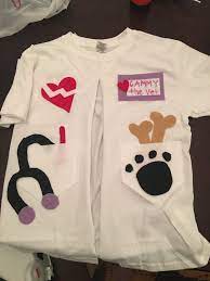 Diy Vet Costume School Spirit Day Veterinarian Costume Halloween Costumes For Teens Vet Costume