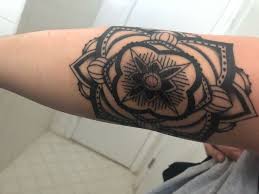 Copperhead tattoo parlor/ denver colorado. Mandala Elbow Done By Jess T Noble At Revolution Tattoo In Chicago Il Imgur
