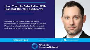 John Allan explains the treatment plan for deletion 17p CLL patients