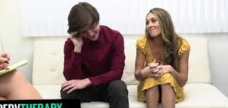 Handjob Perv Therapy - Big Titted Therapist Syren De Mer Offers Deep  Penetration Therapy To Step Siblings, Stepsister Video - XXX Video