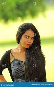 Exotic Indonesian Teen Asian Beauty Stock Photo - Image of indonesian,  abdomen: 22256616