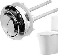 Pressofusa per serbatoio del water, doppio serbatoio per WC, stampa con  valvola di risciacquo, pratica valvola di ricambio per bagno, WC :  Amazon.it: ...