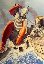 ultraman by alex ross ウルトラマン イラスト イラスト sf アート