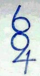 كم رقم في هذه الصورة peace gesture eyes numbers