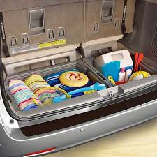 2011 2017 Toyota Sienna Trunk Organizer Bisque Genuine Toyota Pt924 08100 40 Trunk Organization Toyota Sienna Organization
