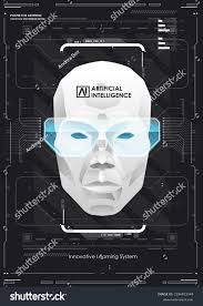 Ai Technology Concept Abstract Glowing Colorful Stock Vector (Royalty Free)  2196912549