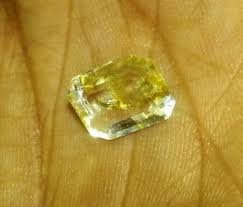 Yellow Topaz 4 85 Carat Astrokapoor Com Excellent Quality Yellow Topaz In India Buy Certified Yellow Topaz Gemstone Yellow Topaz Gemstones Topaz Gemstone