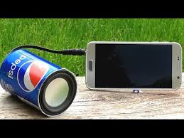 A music source with a speaker jack cable, insulated wire and. How To Make A Speaker At Home Youtube