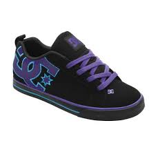 Purple Blue Black Could Go With Almost Anything Would Love To Have These Dc Shoes Women Dc Shoes Girls Dc Skate Shoes