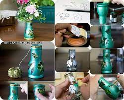 Posted in photoshop » banner & mockup template. Decorate A Sauce Bottle Bottle Art Bottle Vase Diy Vase