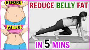 how to lose belly fat at home easy