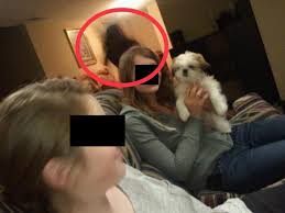 In the basement, store everything in clear plastic bins, labeled and not packed too heavily. Only People In Basement Was Camera Person And Two Pictured And Dog Supernaturalsightings