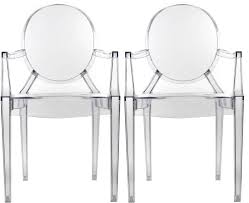 Kitchen Chairs 190 Pair Acrylic Dining Chairs Louis Ghost Chair Ghost Chair