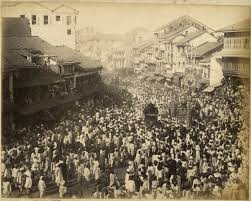Muharram procession in Bombay, circa 1900