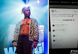 Higgins had written the song following the sudden deaths of fellow rappers, lil peep and xxxtentacion. Teens On Tiktok Are Hoping Juice Wrld S Death Was An Elaborate Hoax