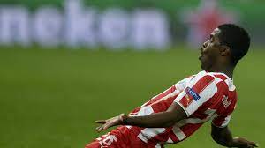 Corner taken by samaris olympiakos and his cross is cleared by the defence 33:42: Champions League Joel Campbell Hopeful Of Making It At Arsenal Football News Sky Sports