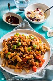 ding ding chao mian 丁丁炒面 fried noodles in lamb tomato sauce omnivore s cookbook asian noodle recipes authentic chinese recipes yummy pasta recipes
