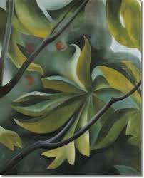 Georgia Okeeffe Green Leaves 1921 Georgia O Keeffe Paintings Georgia O Keefe Art Georgia O Keeffe