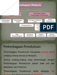 Antara kepentingan utama perlembagaan malaysia adalah mengukuhkan perpaduan antara kaum. Bab 3 Perlembagaan Persekutuan
