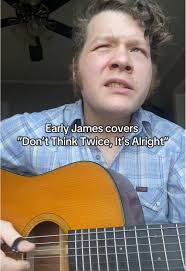 James Playing Bob Dylan