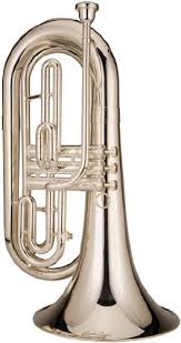 Ravel Rmb202s Marching Baritone Horn Silver Plated