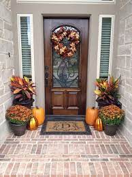 Pin By Erika Mota On Home Decor Front Door Fall Decor Fall Decorations Porch Fall Front Porch Decor
