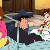 So, nohara family had to move to mexico and live there. Crayon Shin Chan My Moving Story Cactus Large Attack Photos Stills