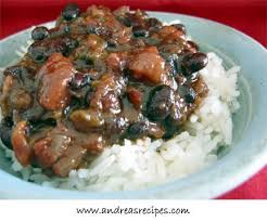 Black Beans And Rice In Rice Cooker Slow Cooker Cuban Style Black Beans With Rice Recipe Recipes Bean Recipes Cooking Recipes
