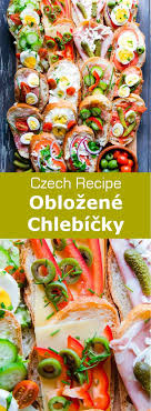 Akuzativ množného čísla podstatného jména chlebíček. Oblozene Chlebicky Traditional Czech Recipe 196 Flavors
