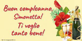 Buon Compleanno Simonetta Ti Voglio Tanto Bene Cartoline Di Auguri Per Simonetta Messaggiauguricartoline Com