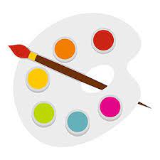 Palette Icon Isolated Isolated Palette Icon Png And Vector With Transparent Background For Free Download Paint Vector Color Vector Palette