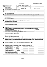 Now that you have completed step 3 and settled the tax affairs of the individual or business, you can ask for a clearance certificate. Form Rev 181 Cm Application For Tax Clearance Certificate 2008 Printable Pdf Download