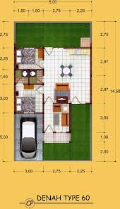 Ide terbaru denah rumah minimalis modern 2017 2018 arsitag. 21 Denah Rumah Type 60 Yang Kreatif Joglo Joglo
