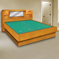 What's the best waterbed mattress? Oak Marathon Waterbed Headboard Frame Set With Optional Piers Innomax