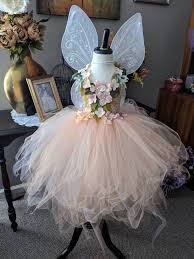 Peach Earth Fairy Costume Dress Romantic Spring Flower Fairy Etsy Fairy Costume Fairy Dress Fairy Princess Costume