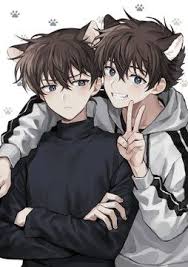 Pin By Tsubasa On Kaito X Shinichi Anime Siblings Anime Characters Cute Anime Character