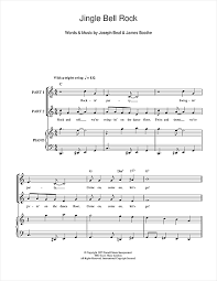Chubby Checker Jingle Bell Rock Sheet Music Pdf Notes Chords Christmas Score Easy Piano Download Printable Sku 106405