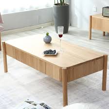 Perfect for display or storage in a living room, den or family room. Japanese Style Simple Small Apartment Solid Wood Coffee Table With Drawer 0051 China Solid Oak Coffee Table Living Room Coffee Table Made In China Com