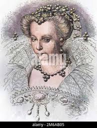 Louise of Lorraine, 1553-1601, Queen of France, Queen of Poland and Grand  Duchess of Lithuania by marriage to King Henry III of France. Louise de  Lorraine, Reine de France, mariee a Henry