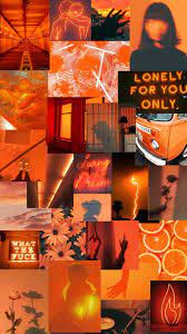 Pin By Ally On Collage Wallpaper Iphone Wallpaper Orange Orange Wallpaper Colourful Wallpaper Iphone