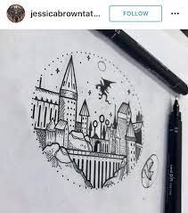 Harry Potter Hogwarts Tattoo Art Creation Hogwarts Tattoo Harry Potter Tattoos Harry Potter Hogwarts Tattoo